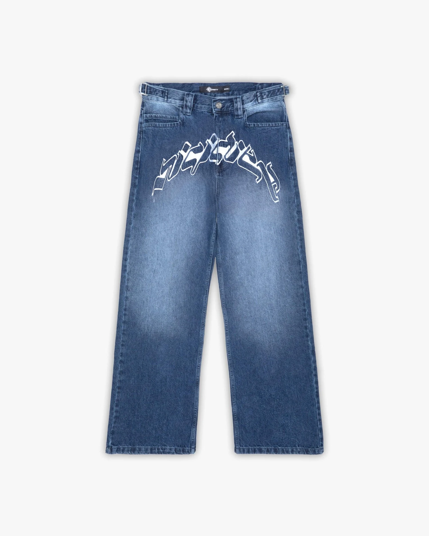 OUTLINED MIRAGE DENIM DARK BLUE / WHITE 1 OUTLINED MIRAGE DENIM DARK BLUE / WHITE