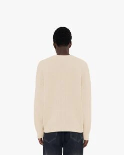 V-LOGO KNITWEAR BEIGE -Vicinity Fashion Store 04 cc84d2bd 3846 468a 825b a8b370b030c8