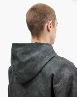 SCRIPT LOGO LEATHER JACKET GREY -Vicinity Fashion Store 08 799c3e2f 46c9 4756 8bdd fd810a00e150