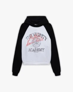 BICOLOR PUBLIC INSTITUTE HOODIE BLACK/WHITE