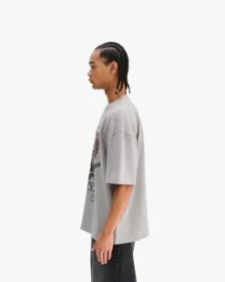 EAGLE TATTOO TEE MELANGE GREY -Vicinity Fashion Store EAGLE TATTOO TEE MELANGE GREY5