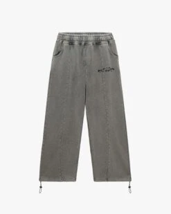 ACID WASHED JOGGER LIGHT GREY