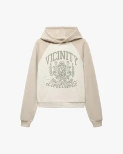 INSTITUTE HOODIE BEIGE