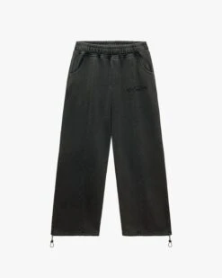 ACID WASHED JOGGER DARK GREY