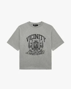 INSTITUTE TEE GREY MELANGE
