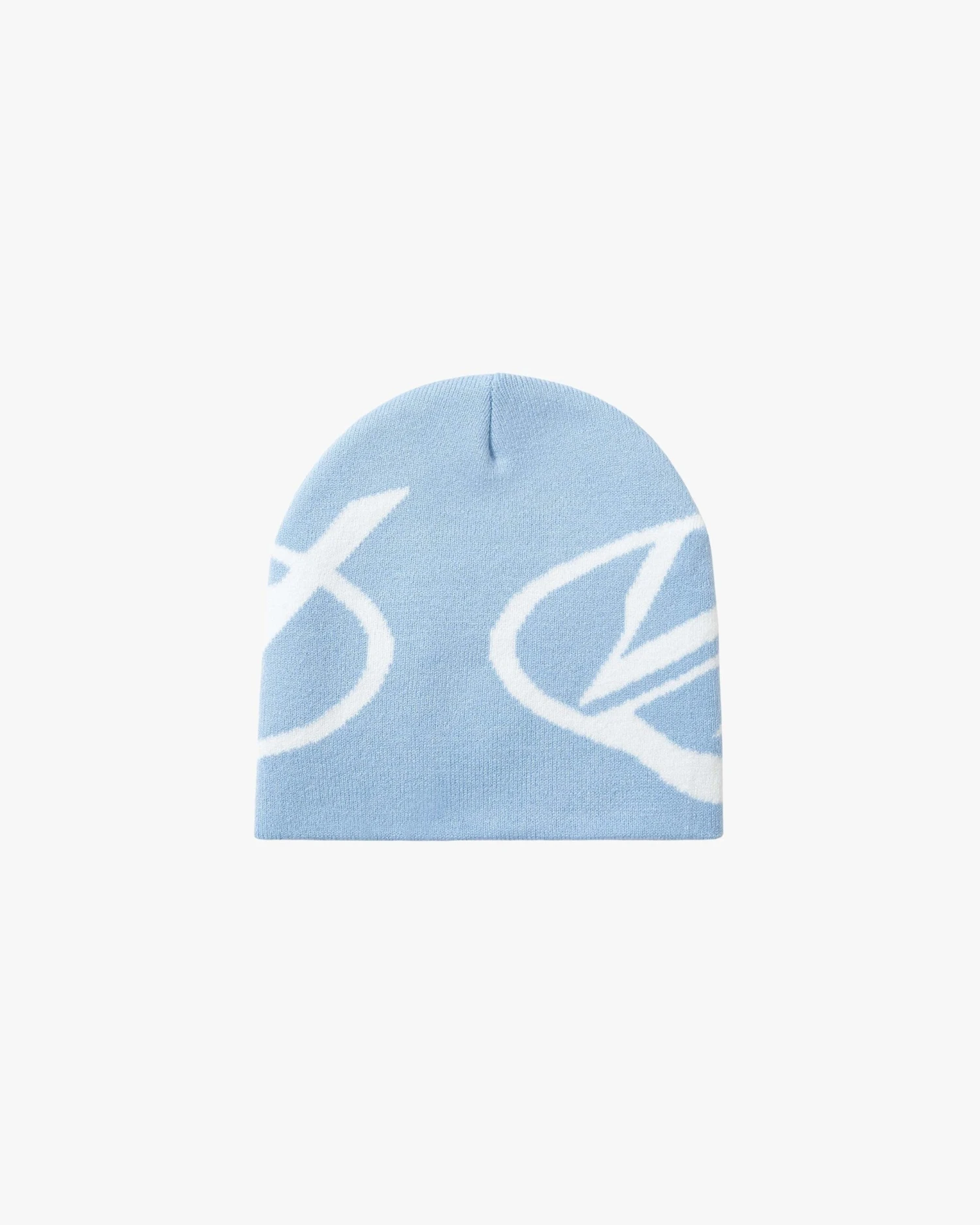 SCRIPT LOGO BEANIE - BLUE 2 SCRIPT LOGO BEANIE - BLUE - Image 2