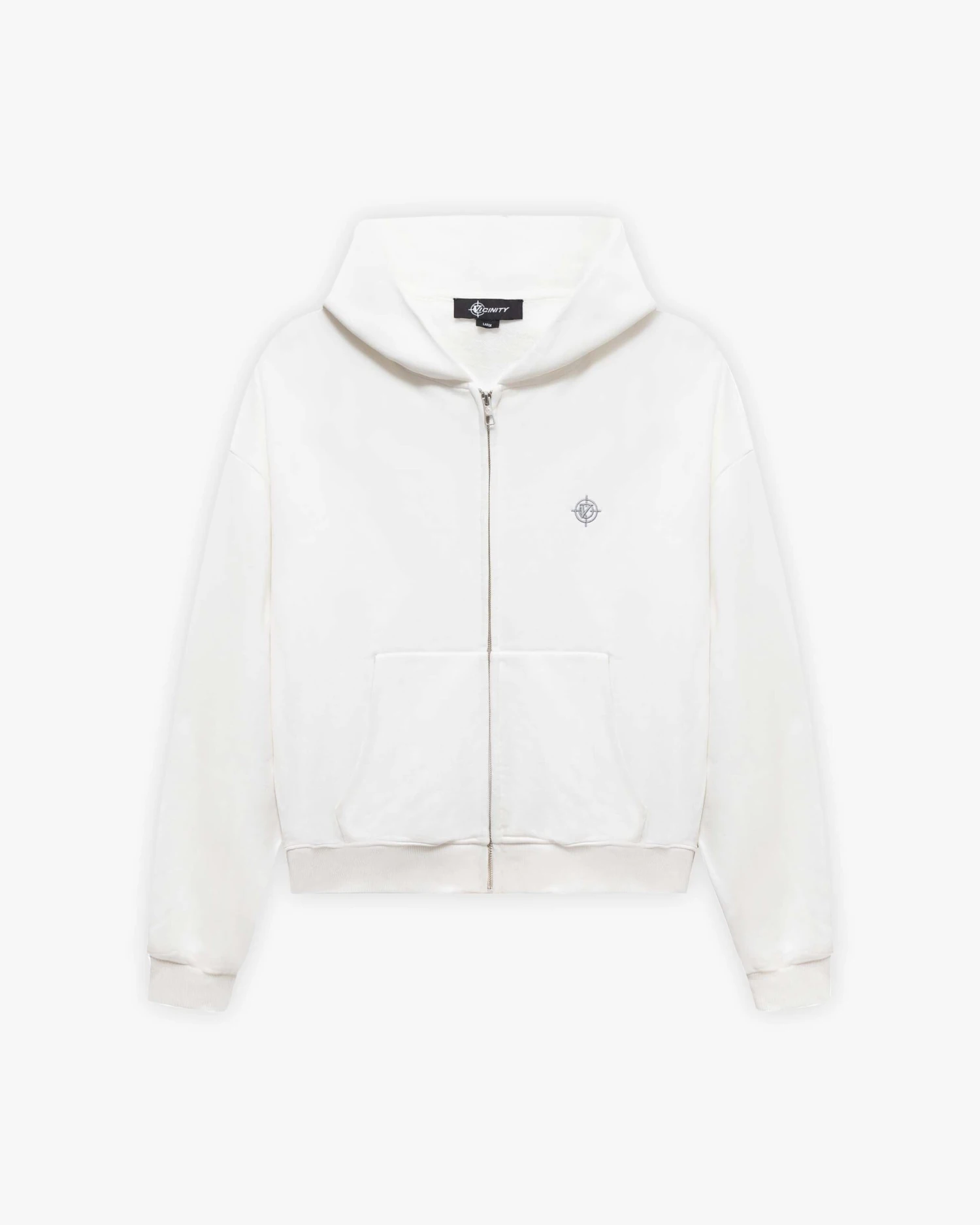 SOFTS ZIP-HOODIE WHITE 1 SOFTS ZIP-HOODIE WHITE