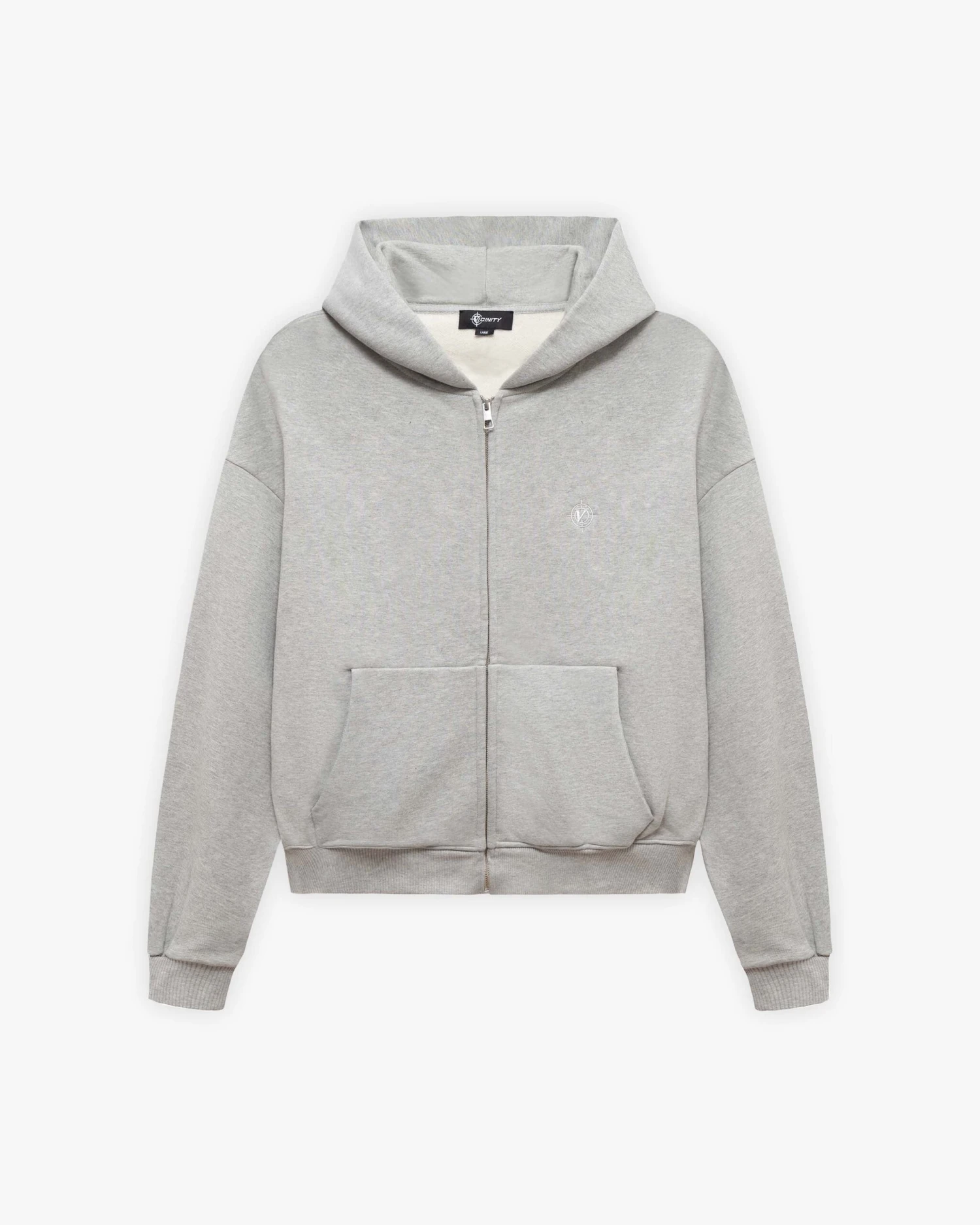 SOFTS ZIP-HOODIE GREY MELANGE 1 SOFTS ZIP-HOODIE GREY MELANGE