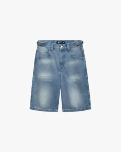 VINTAGE BLUE DENIM JORTS