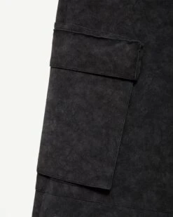 SCRIPT LOGO LEATHER PANTS TAR BLACK -Vicinity Fashion Store Untitled 1 0009 IMG 6571