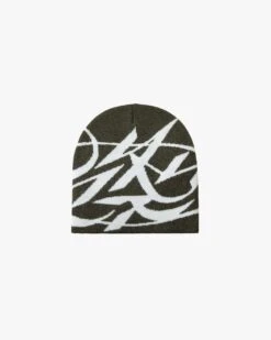 SCRIPT LOGO BEANIE - GREEN