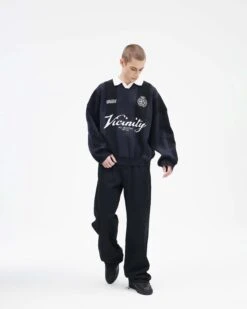 SPORTS TEAM JERSEY KNIT BLACK -Vicinity Fashion Store Untitled 1 0024 1112v8464copy