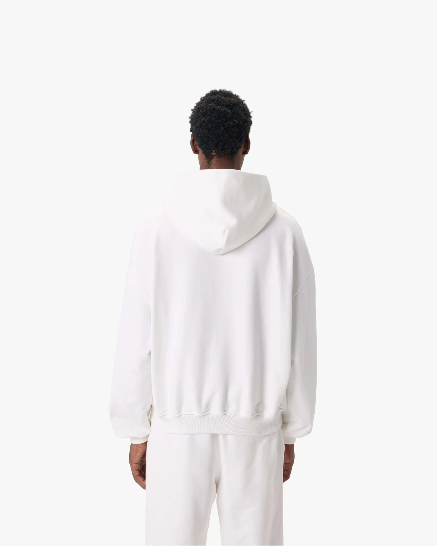 SOFTS ZIP-HOODIE WHITE 5 SOFTS ZIP-HOODIE WHITE - Image 5