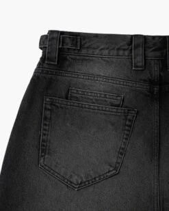 FADED BLACK DENIM JORTS -Vicinity Fashion Store Untitled 1 0036 Layer0copy5