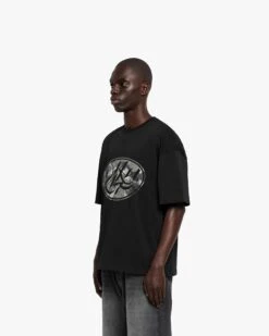 BROKEN SCRIPT TEE BLACK -Vicinity Fashion Store b4 ac57c905 762e 465c abe1 4101faa330e9