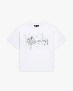 WEB LOGO TEE WHITE