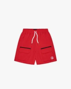 CARGO SWIMSHORTS STRAWBERRY