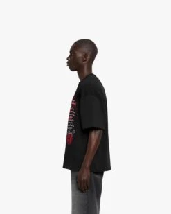 LOVE LETTER TEE BLACK 8 LOVE LETTER TEE BLACK -Vicinity Fashion Store love letter black side