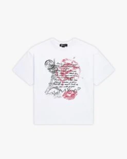 LOVE LETTER TEE WHITE