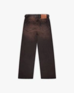 MUDD BROWN DENIM -Vicinity Fashion Store mudd brown back