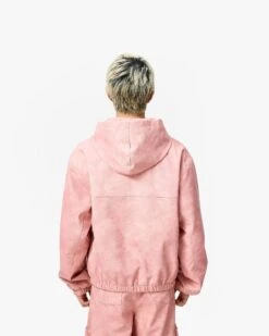 SCRIPT LOGO LEATHER JACKET VINTAGE PINK -Vicinity Fashion Store pics 0009 ColorFill1copy10