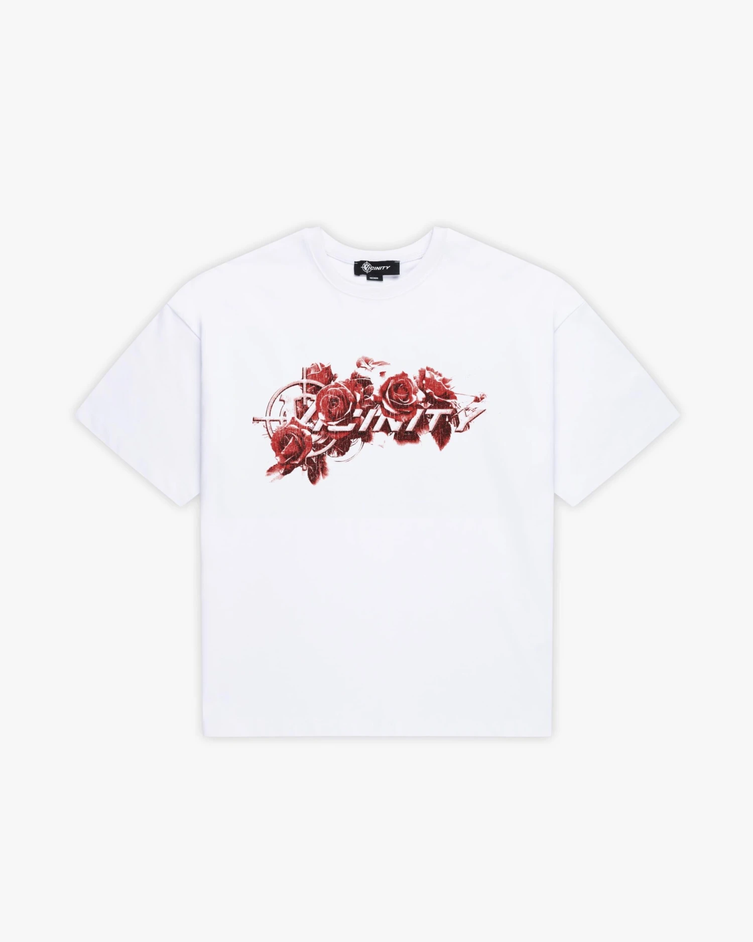 ROSE LOGO TEE WHITE 1 ROSE LOGO TEE WHITE
