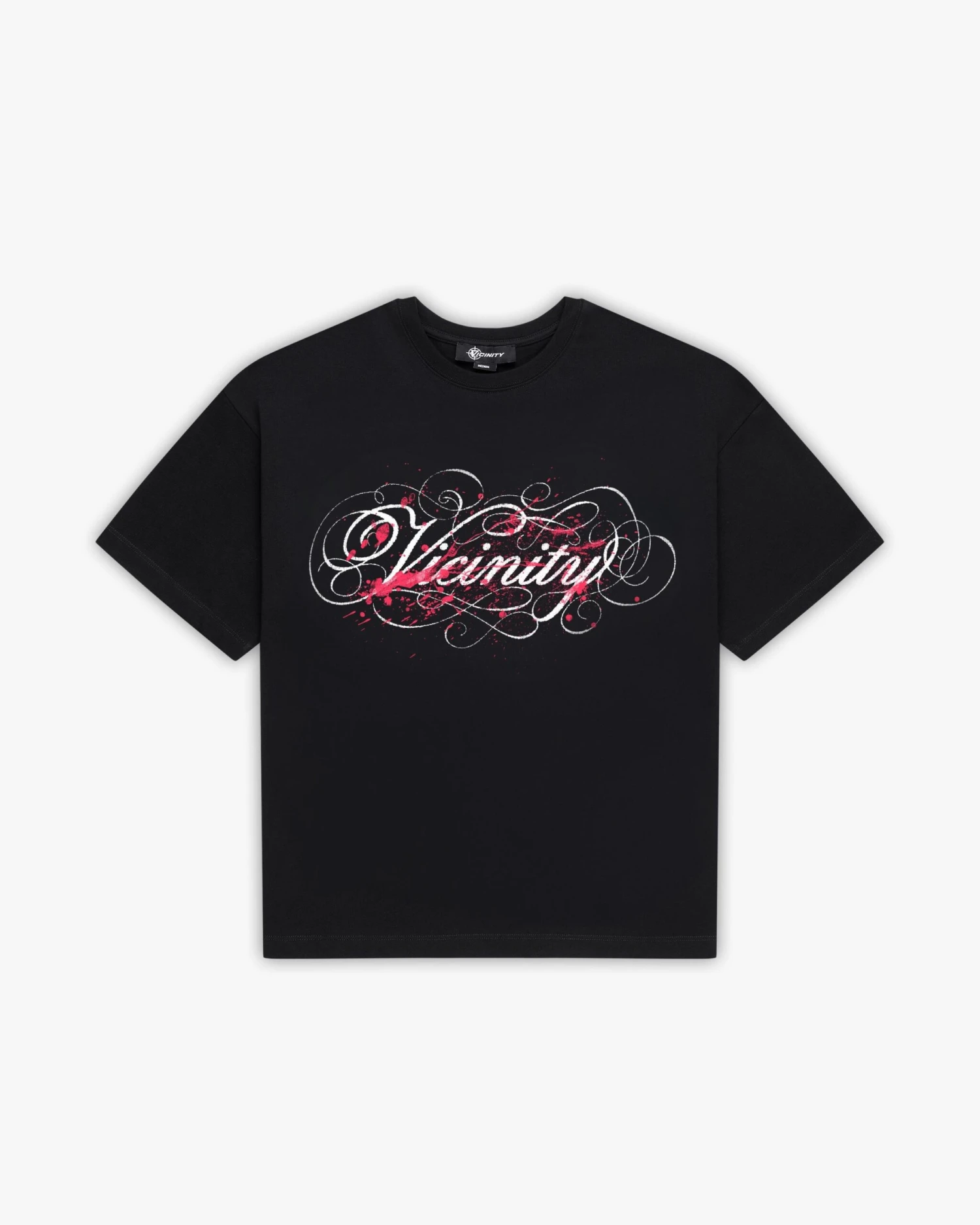 SPLATTER TEE BLACK 1 SPLATTER TEE BLACK