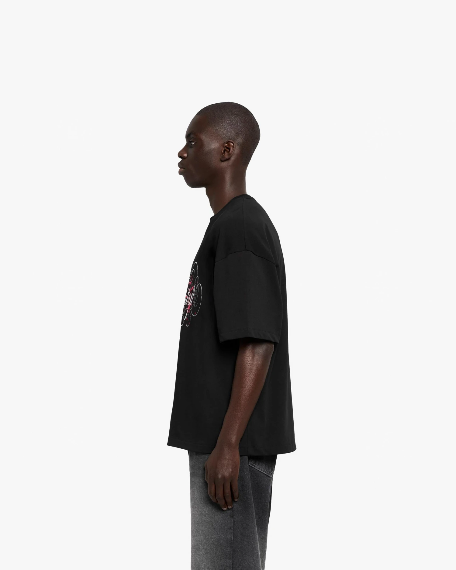 SPLATTER TEE BLACK 4 SPLATTER TEE BLACK - Image 4