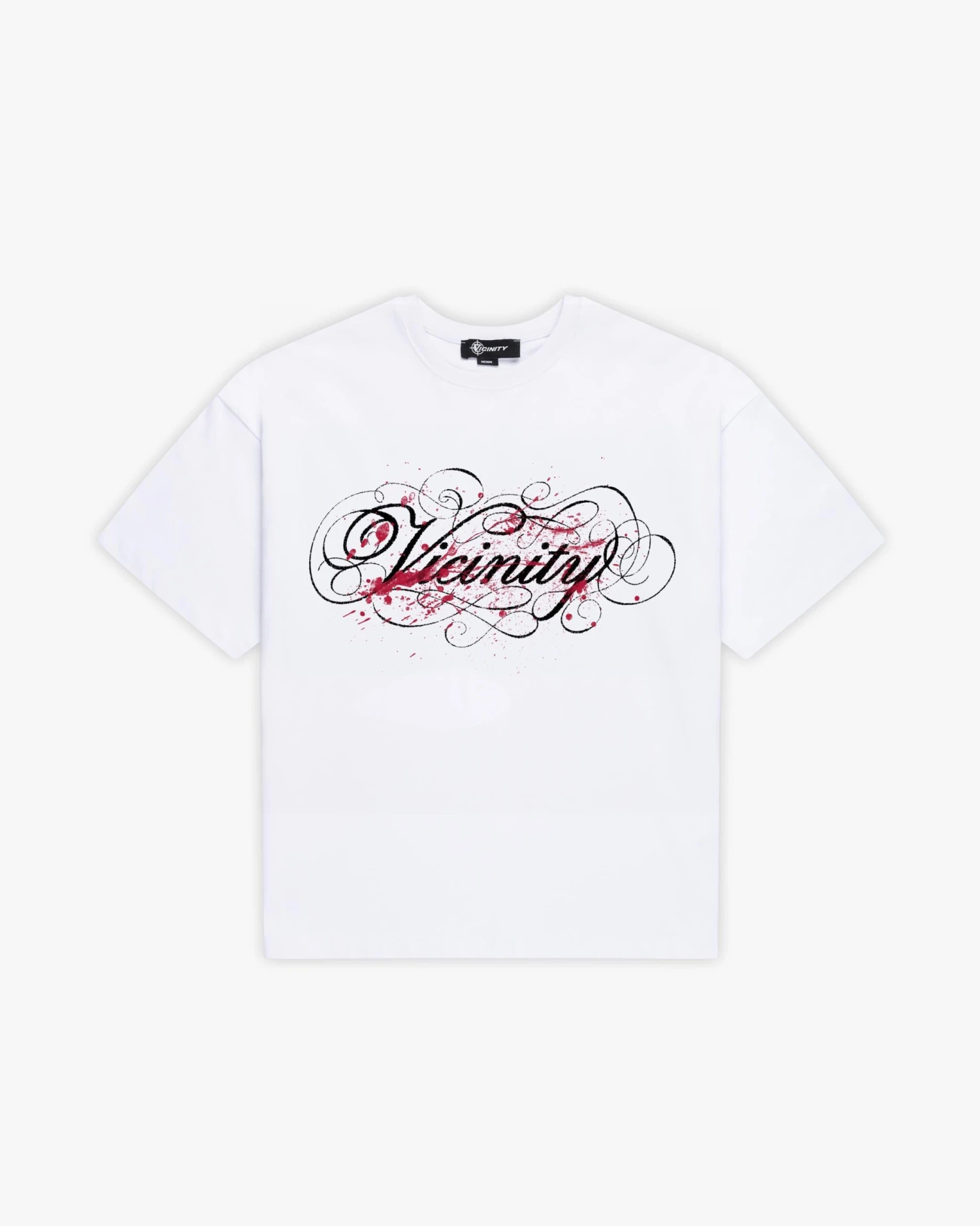 SPLATTER TEE WHITE 1 SPLATTER TEE WHITE