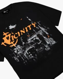 HAUNTED HOUSE TEE BLACK -Vicinity Fashion Store website pic main 0000s 0007 Backgroundcopy43
