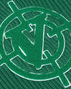 V-LOGO KNITWEAR GREEN -Vicinity Fashion Store website pic main 0003 BN 35048