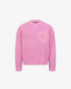V-LOGO KNITWEAR WILD ROSE