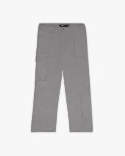 ASYMETRICAL CARGOPANTS DARK GREY