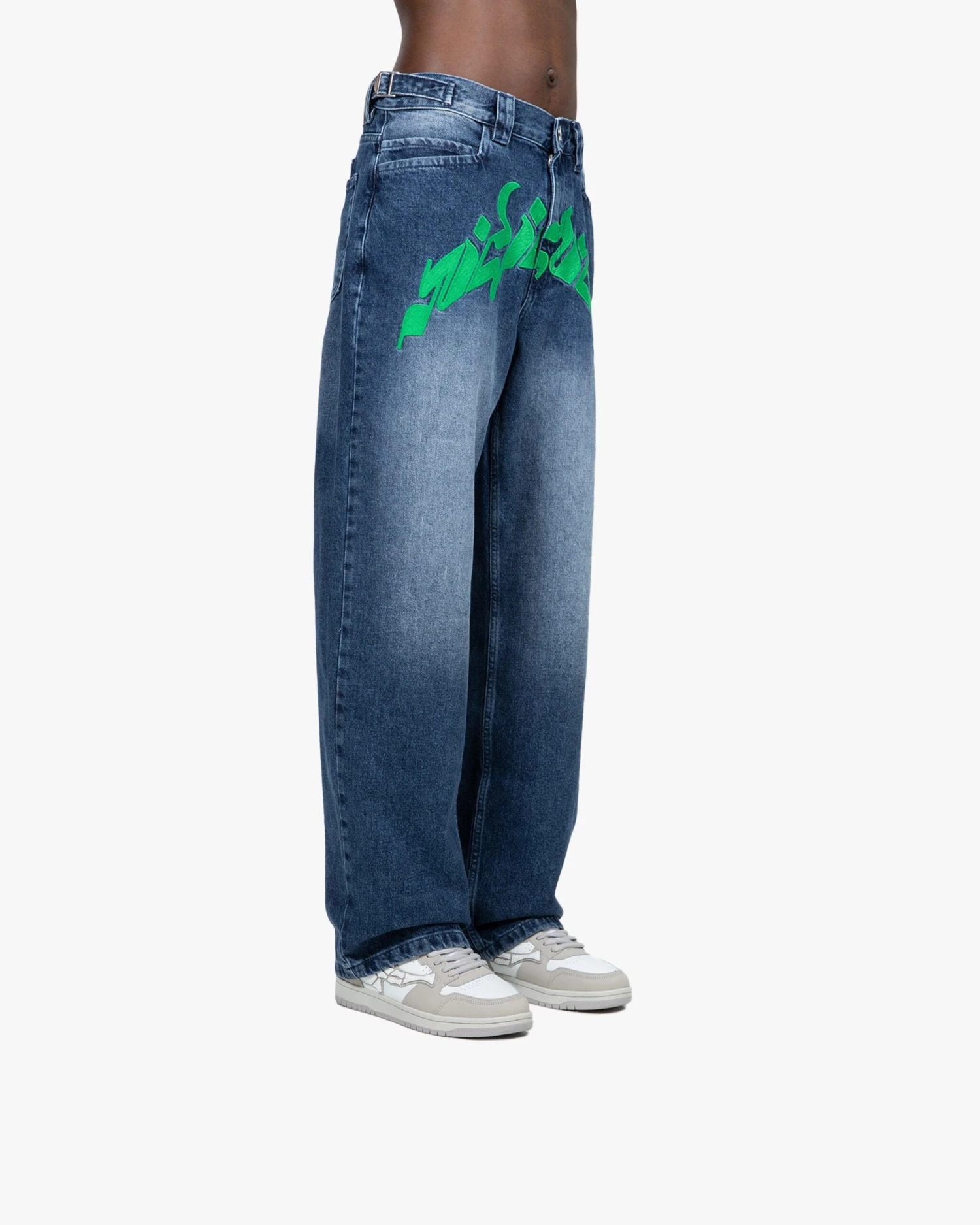 MIRAGE DENIM DARK BLUE / GREEN 3 MIRAGE DENIM DARK BLUE / GREEN - Image 3