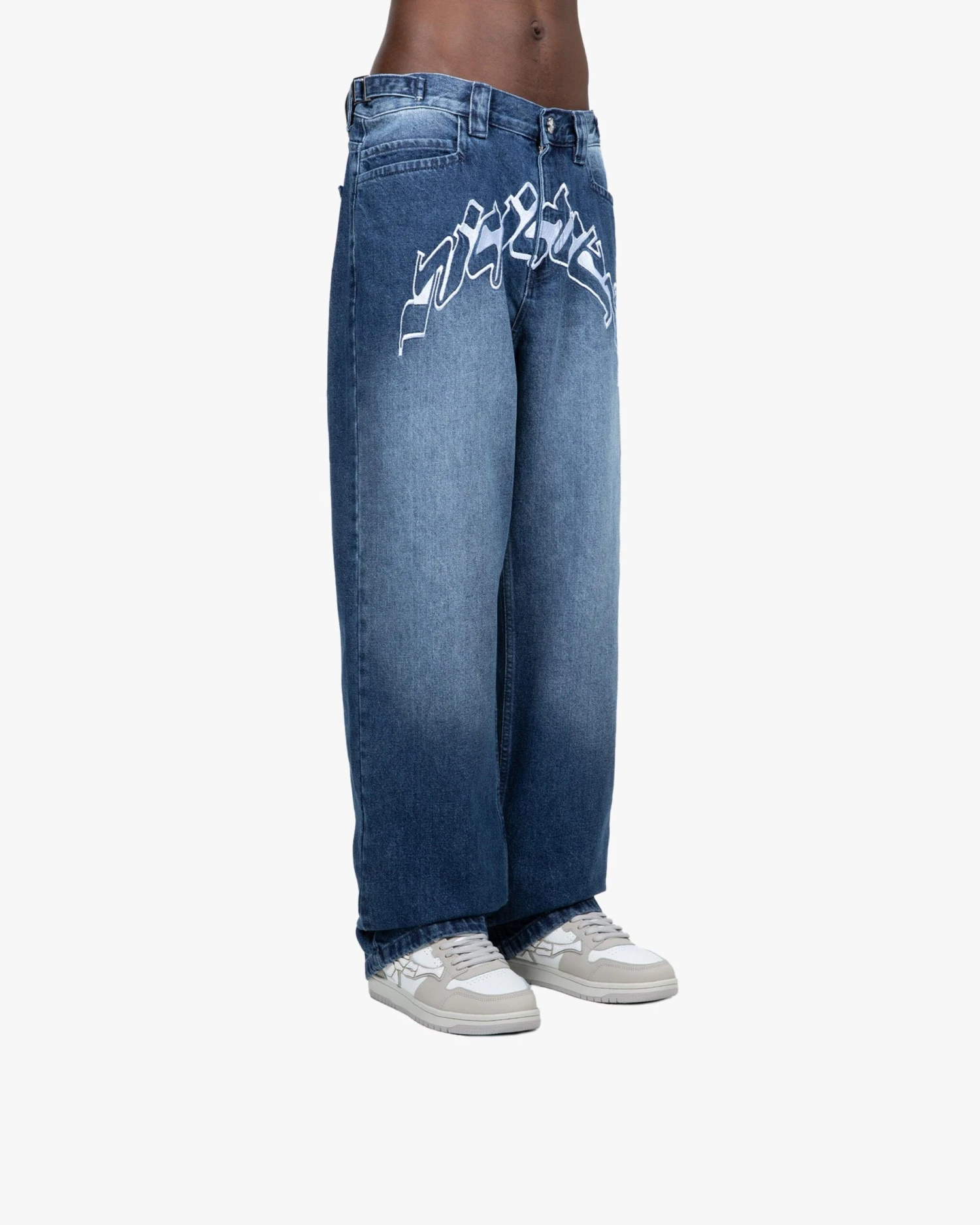 OUTLINED MIRAGE DENIM DARK BLUE / WHITE 3 OUTLINED MIRAGE DENIM DARK BLUE / WHITE - Image 3