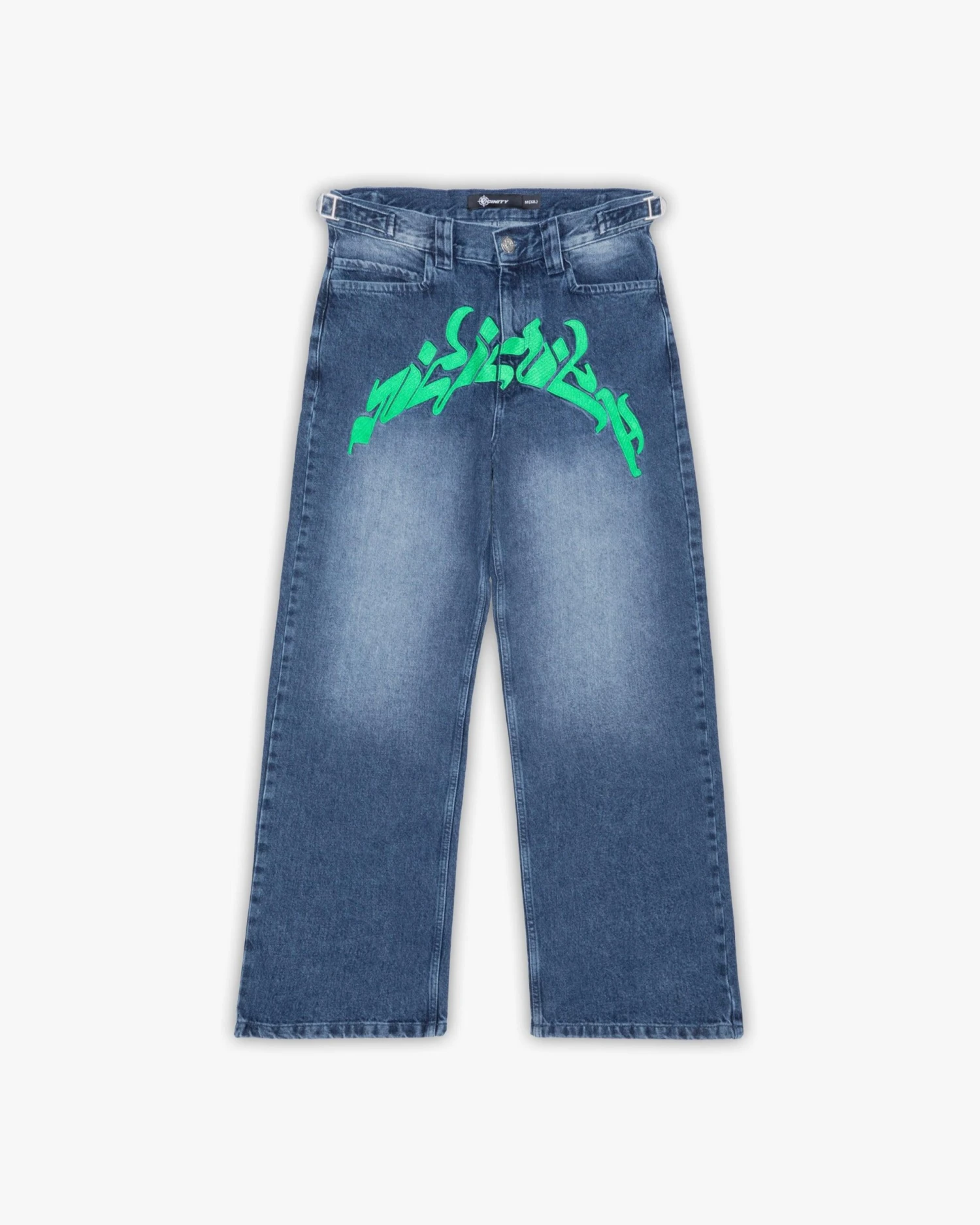 MIRAGE DENIM DARK BLUE / GREEN 1 MIRAGE DENIM DARK BLUE / GREEN