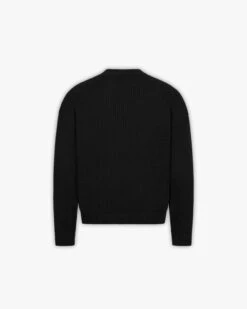 V-LOGO KNITWEAR BLACK -Vicinity Fashion Store website pic main KNITS 0003s 0004 DSC 0804 min