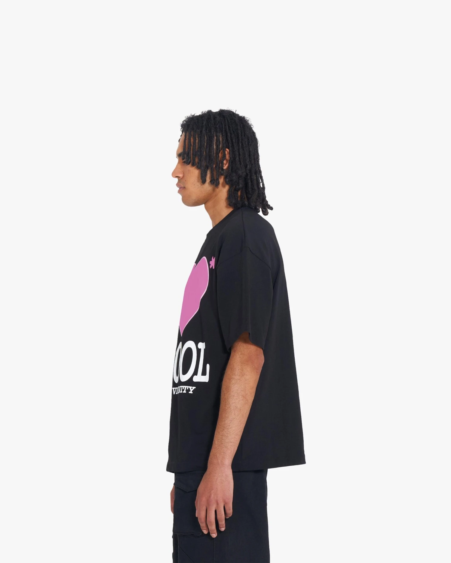 I LOVE SCHOOL TEE BLACK 3 I LOVE SCHOOL TEE BLACK - Image 3