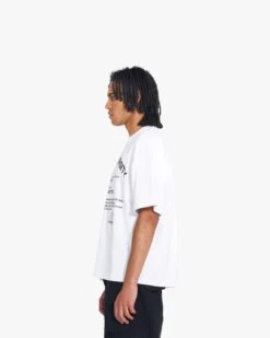 UNIVERSITY TEE WHITE -Vicinity Fashion Store website pic main SummerTees 0000s 0017 uni w