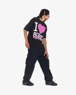 I LOVE SCHOOL TEE BLACK 11 I LOVE SCHOOL TEE BLACK -Vicinity Fashion Store website pic main SummerTees 0003s 0033 Gruppe3
