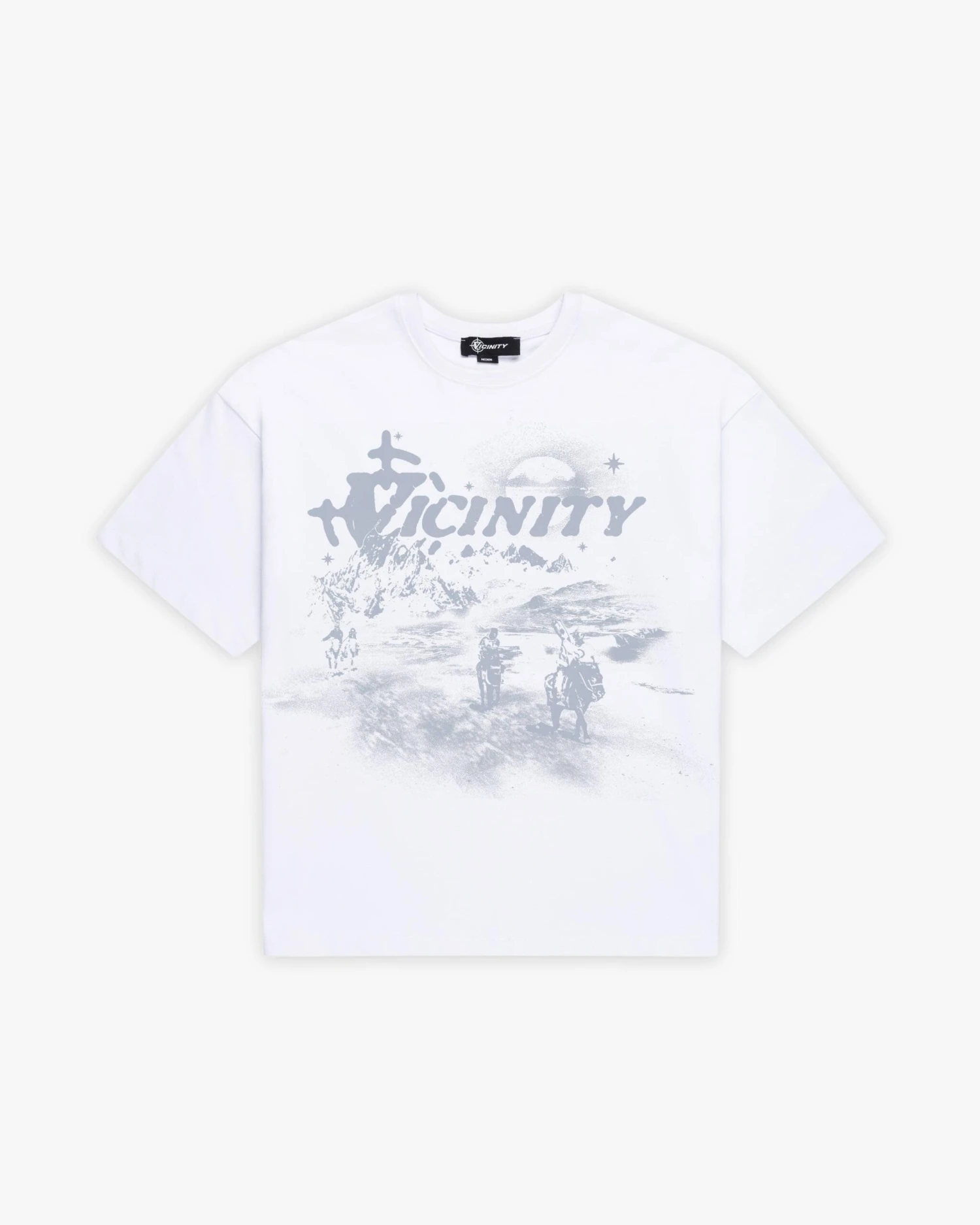 HIDDEN HILLS TEE WHITE 1 HIDDEN HILLS TEE WHITE