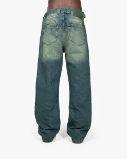 GREEN TINTED DENIM (OLD SIZING)* -Vicinity Fashion Store website pic main basic denim 0002s 0004 06062023 2I2A4675Kopie
