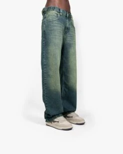 GREEN TINTED DENIM (OLD SIZING)* -Vicinity Fashion Store website pic main basic denim 0002s 0006 06062023 2I2A4663Kopie