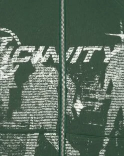 BINARY 2.0 ZIP HOODIE DARK GREEN -Vicinity Fashion Store website pic main binary 0000s 0010 TT 27702