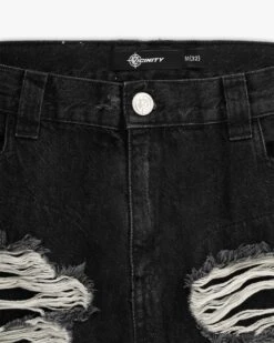 DISTRESSED DENIM BLACK -Vicinity Fashion Store website pic main distressed denim 0007 67A2207copy